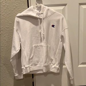 white champion hoodie